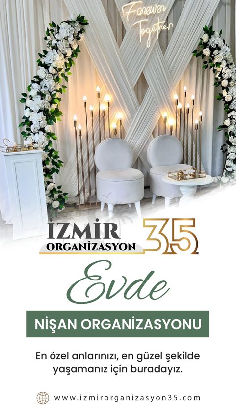 Evde Nişan Organizasyonu İzmir